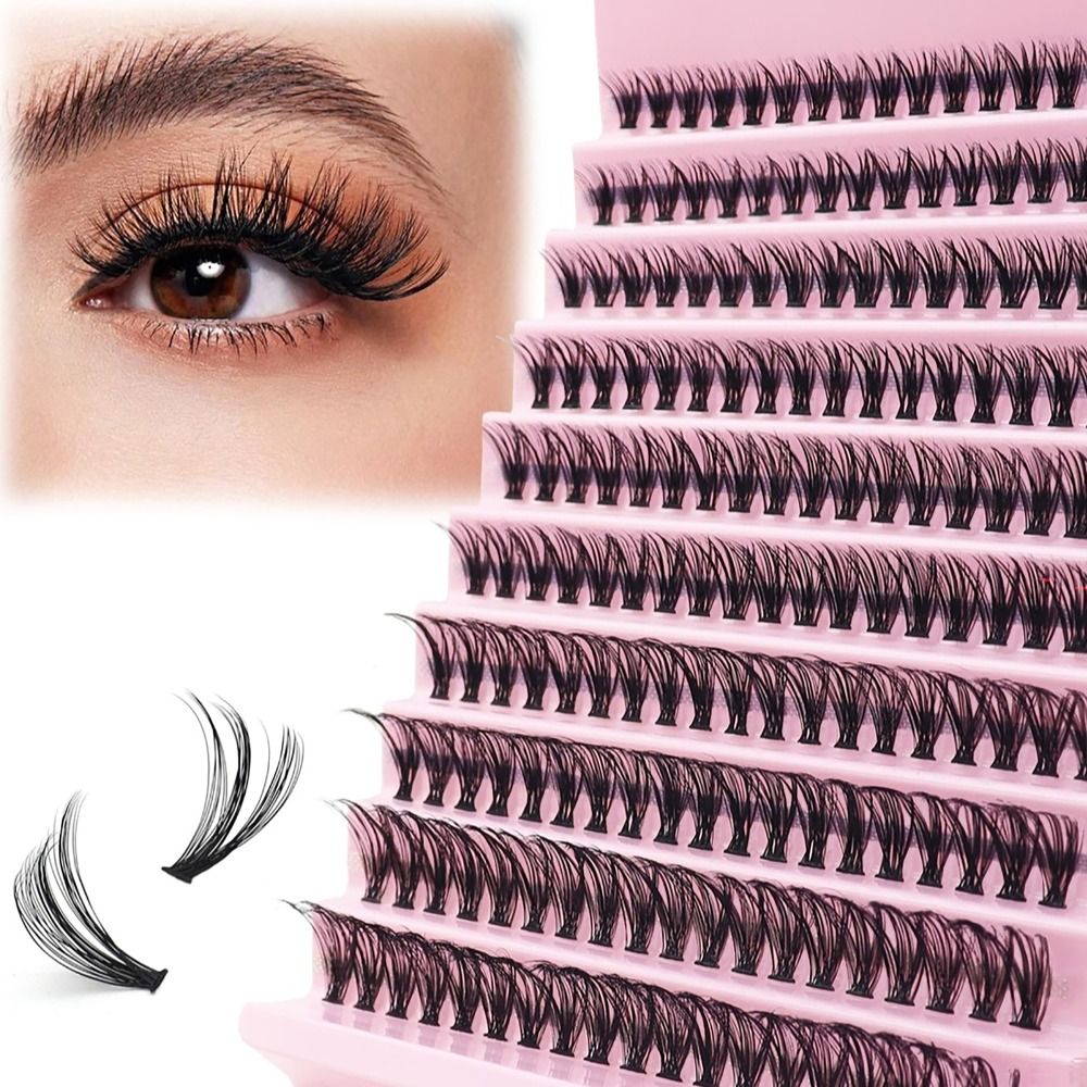 Individual Lash Tray - 40D 8/10/12/14/16mm 個別まつげクラスターミックストレイボリュームDIYまつげエクステナチュラルロング個別まつげクラスター