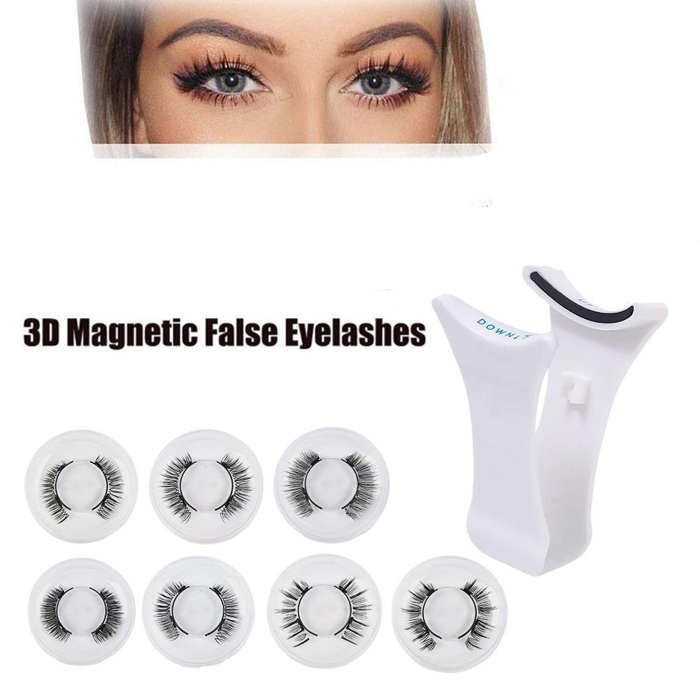 Eyelash Extension Glue Remover - マグネット式つけまつげ アプリケーター付き ソフトマグネット式つけまつげ ナチュラルな見た目 接着剤不要 簡単装着＆取り外し