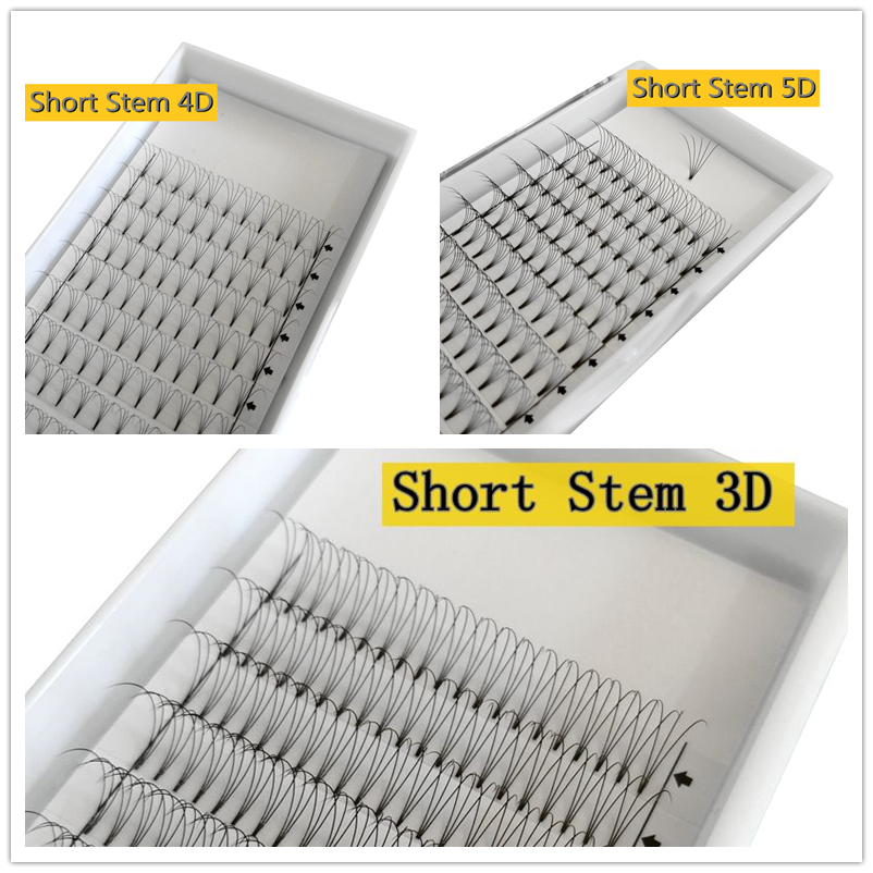 ミンクのまつ毛エクステ,高品質のロシアのボリューム,手作り, - Individual Lash Tray のレビューと価格