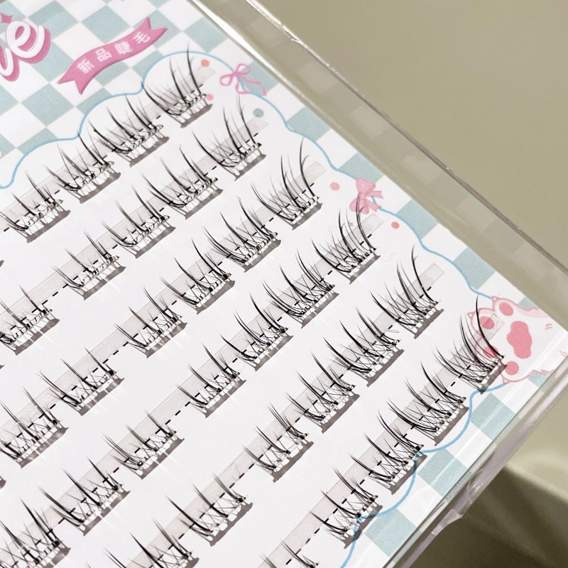 ミクシャオヘ グルーフリー ストレートまつげ ナチュラルで柔 - Lash Adhesive Glue のレビューと価格