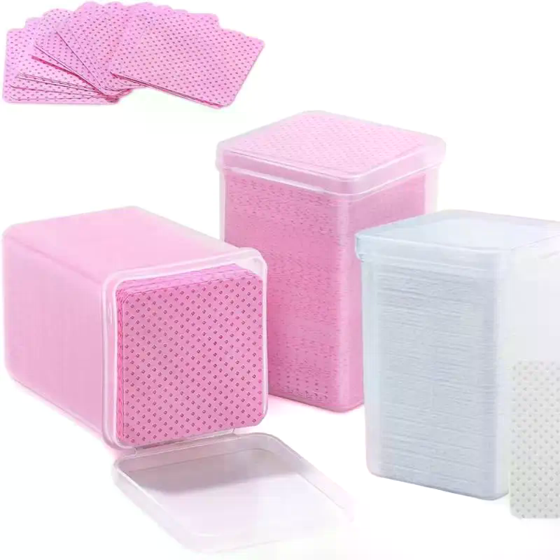 プロフェッショナルな糸くずの出ないネイルワイプ、まつげエクス - Eyelash Extension Glue Remover のレビューと価格
