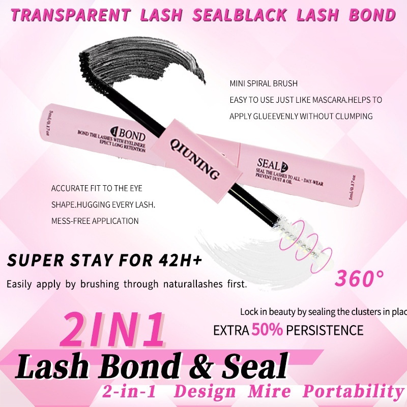 QIUNINGまつげクラスターキット、個別クラスターまつげエ - Individual Lash Tray のレビューと価格