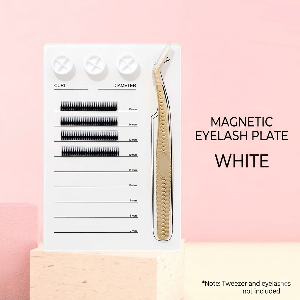 マグネット式まつげエクステパレット＆グルーホルダーパッド、ア - Individual Lash Tray のレビューと価格