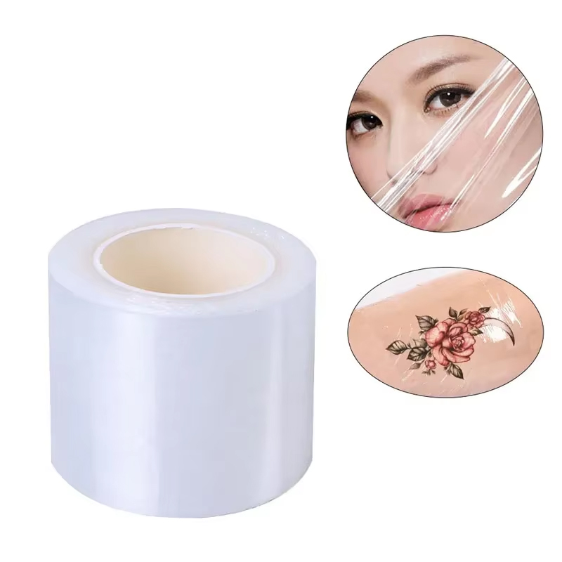 200 メートル/ロールクリアメイクアップフィルムリップ眉毛 - Eyelash Extension Glue Remover のレビューと価格