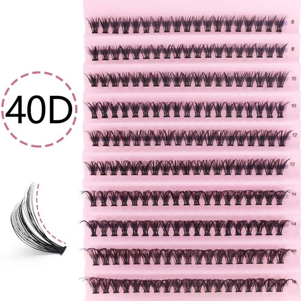 40D 8/10/12/14/16mm 個別まつげクラスター - Individual Lash Tray のレビューと価格