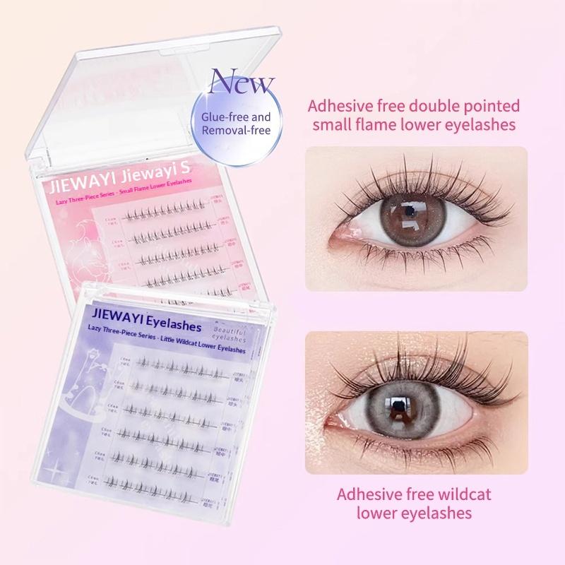 ブラッククラスターまつげ 自己粘着式 接着剤不要 6列セグメ - Lash Adhesive Glue のレビューと価格