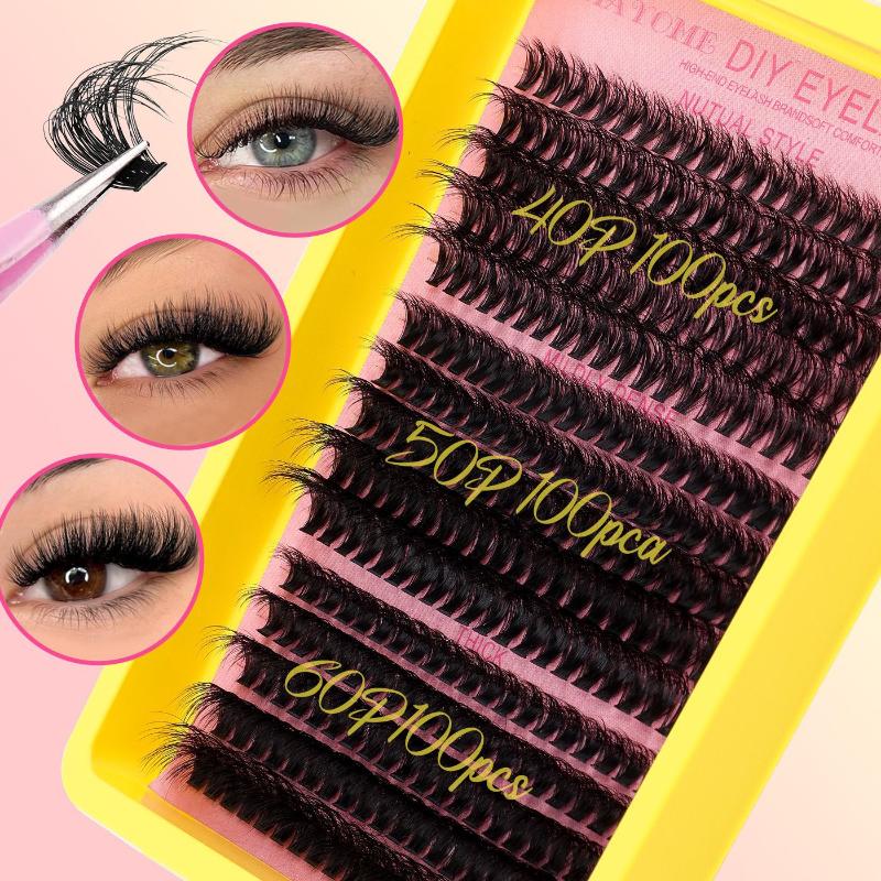 3Dフェイクミンクまつげ ウィスピーまつげエクステ DIYメ - Individual Lash Tray のレビューと価格